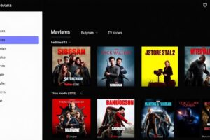 Interfaz actual de Cuevana mostrando su página principal con películas y series disponibles